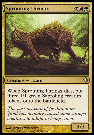Magic: Commander 2013 219: Sprouting Thrinax 