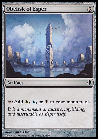 Magic: Commander 2013 250: Obelisk of Esper 