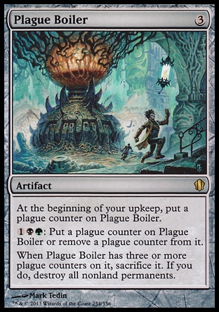 Magic: Commander 2013 254: Plague Boiler 