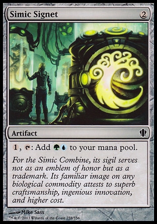 Magic: Commander 2013 258: Simic Signet 