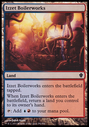 Magic: Commander 2013 296: Izzet Boilerworks 