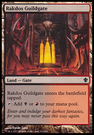 Magic: Commander 2013 314: Rakdos Guildgate 