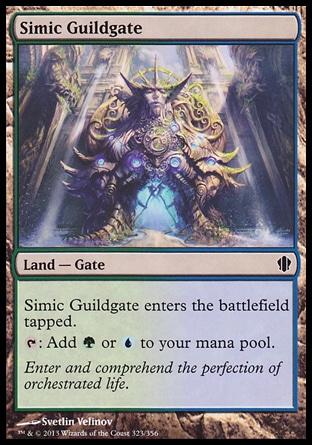 Magic: Commander 2013 323: Simic Guildgate 