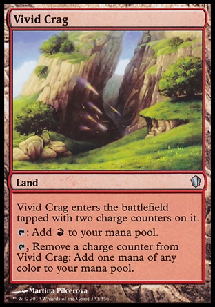 Magic: Commander 2013 333: Vivid Crag 