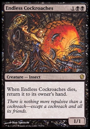 Magic: Commander 2013 075: Endless Cockroaches 
