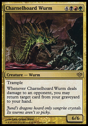 Magic: Conflux 100: Charnelhoard Wurm 