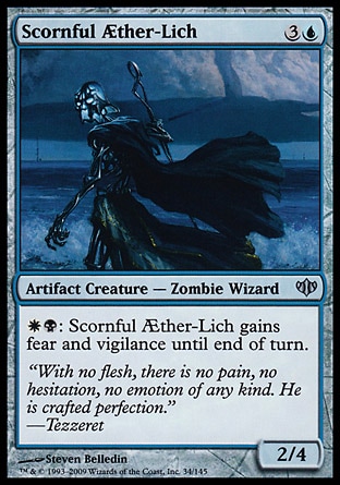 Magic: Conflux 034: Scornful Aether-Lich 