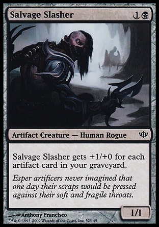 Magic: Conflux 052: Salvage Slasher 