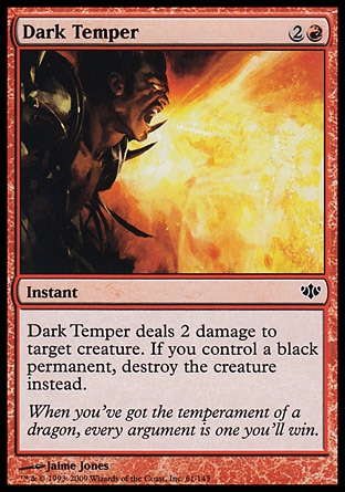 Magic: Conflux 061: Dark Temper 