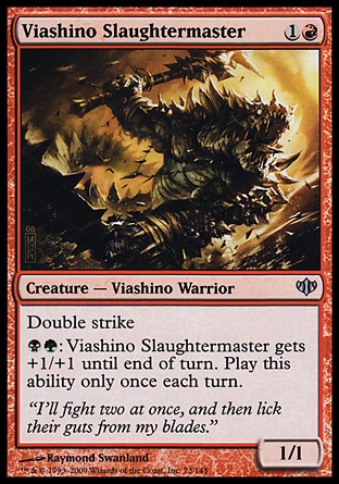 Magic: Conflux 073: Viashino Slaughtermaster 