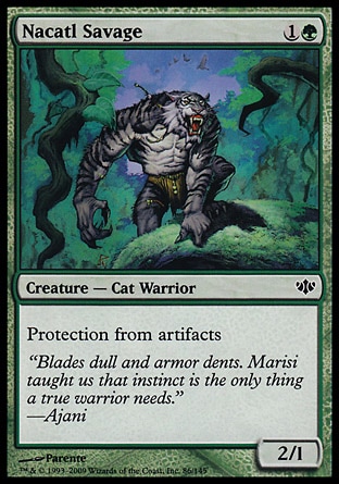 Magic: Conflux 086: Nacatl Savage 