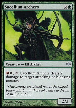 Magic: Conflux 089: Sacellum Archers 