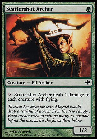 Magic: Conflux 090: Scattershot Archer - Foil 