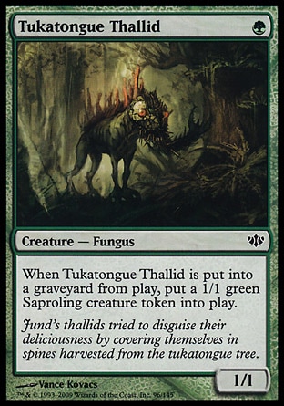 Magic: Conflux 096: Tukatongue Thallid 
