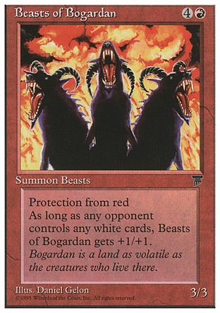 《ボガーダンの獣/Beasts of Bogardan》 [CHR]