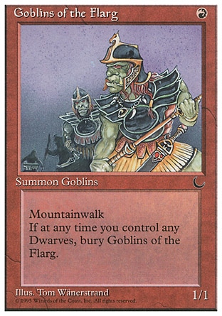 《フラーグのゴブリン/Goblins of the Flarg》 [CHR]