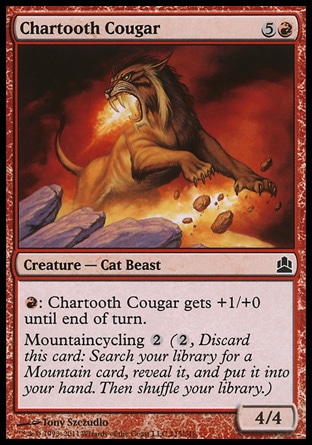 Magic: Commander 115: Chartooth Cougar 