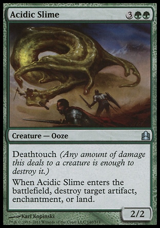 Magic: Commander 140: Acidic Slime 