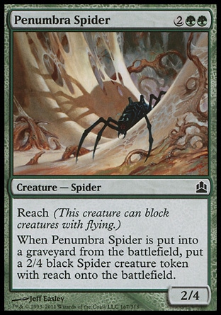 Magic: Commander 167: Penumbra Spider 
