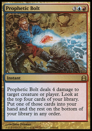 Magic: Commander 219: Prophetic Bolt 