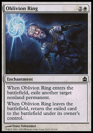 Magic: Commander 023: Oblivion Ring 