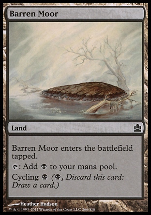 Magic: Commander 266: Barren Moor 
