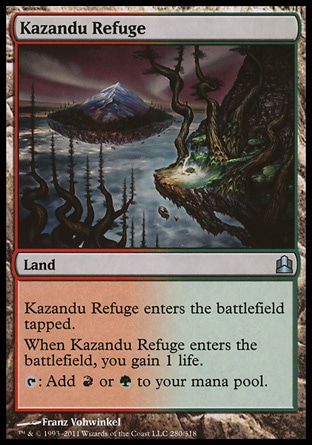 Magic: Commander 280: Kazandu Refuge 