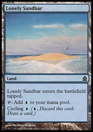 Magic: Commander 281: Lonely Sandbar 