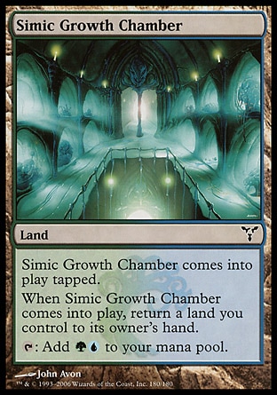 Magic: Dissension 180: Simic Growth Chamber 