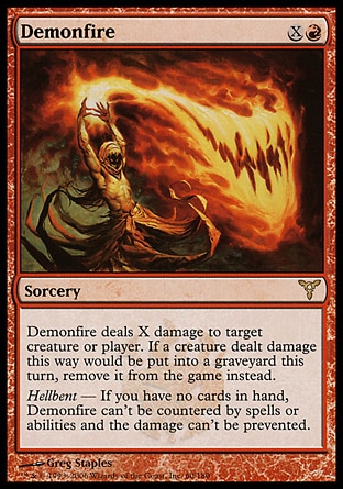 Magic: Dissension 060: Demonfire 