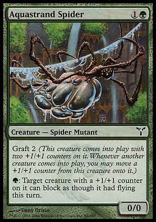MTG: Dissension 080: Aquastrand Spider 