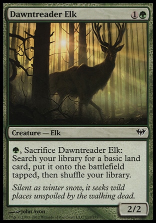 MTG: Dark Ascension 111: Dawntreader Elk 