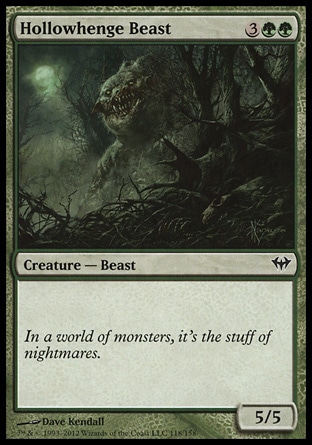 MTG: Dark Ascension 118: Hollowhenge Beast 