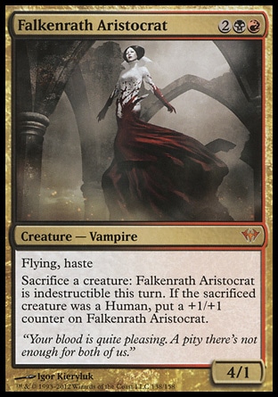 Magic: Dark Ascension 138: Falkenrath Aristocrat 