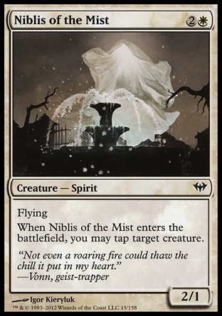 MTG: Dark Ascension 015: Niblis of the Mist 