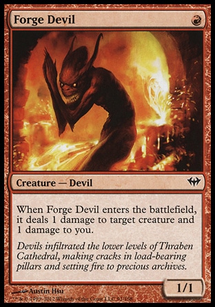 MTG: Dark Ascension 091: Forge Devil 