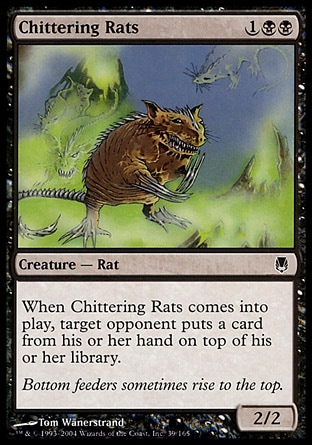 《騒がしいネズミ/Chittering Rats》 [DST]