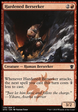 Magic: Dragons of Tarkir 139: Hardened Berserker - Foil 