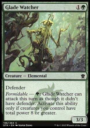 Magic: Dragons of Tarkir 188: Glade Watcher - Foil 