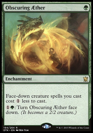 Magic: Dragons of Tarkir 194: Obscuring Aether - Foil 