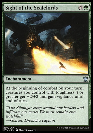 Magic: Dragons of Tarkir 207: Sight of the Scalelords Foil 