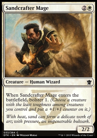 Magic: Dragons of Tarkir 033: Sandcrafter Mage Foil 