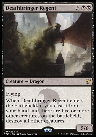 MTG: Dragons of Tarkir 096: Deathbringer Regent Foil 