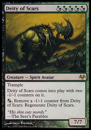 Magic: Eventide 118: Deity of Scars 