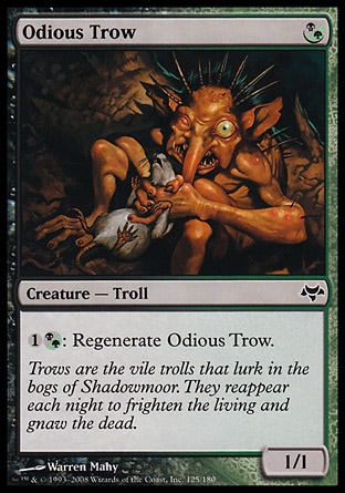 MTG: Eventide 125: Odious Trow 