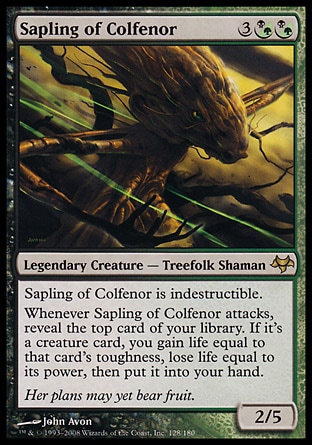 Magic: Eventide 128: Sapling of Colfenor 