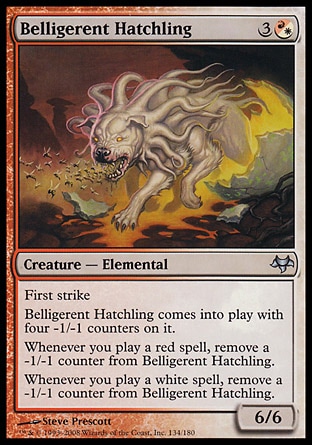 Magic: Eventide 134: Belligerent Hatchling 