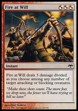 MTG: Eventide 140: Fire at Will 