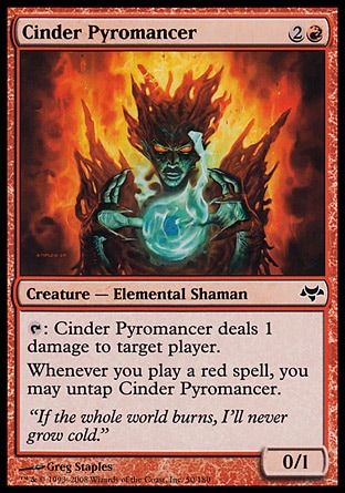 MTG: Eventide 050: Cinder Pyromancer 