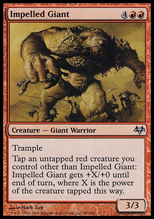 MTG: Eventide 058: Impelled Giant 